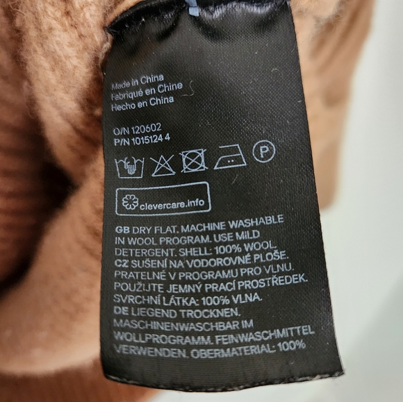 100% Wool Women's Sweater Large - Picture 7 of 7